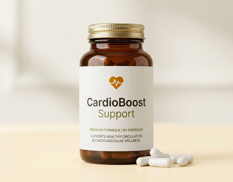 CardioBoost Support Nahrungsergänzung Flasche